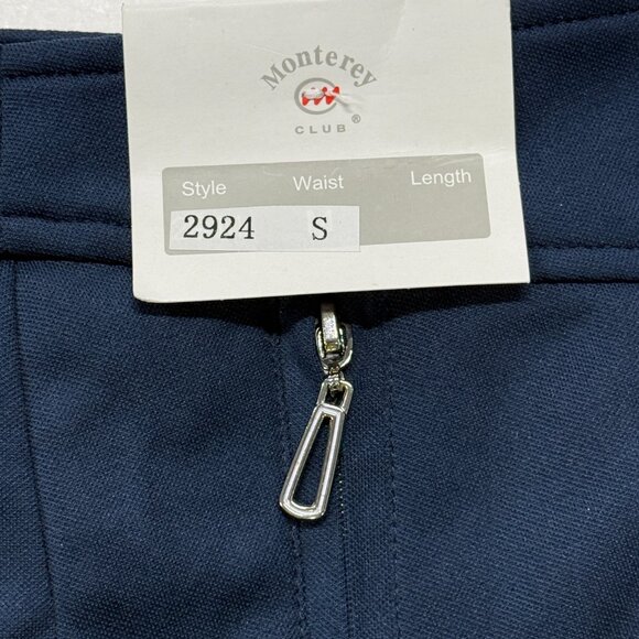 Monterey Club Skirt Womens Small 4-6 Navy Blue Stretch New NWT - Picture 6 of 6